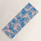 Abstraction_Ginkgo_Pattern_Minimalism_002 Yoga Mat Gallery Image 1