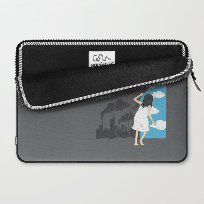 Hey Mr. Blue Sky Laptop Sleeve Gallery Image 2