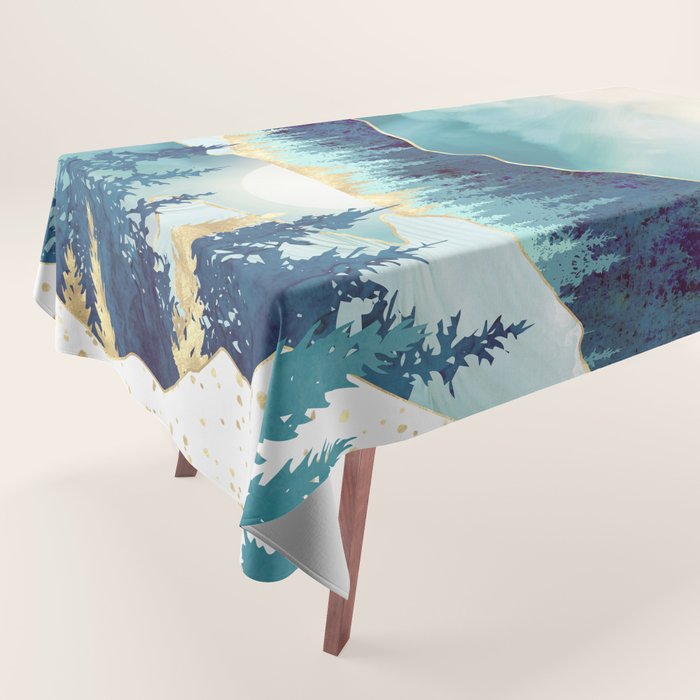 Sky Reflection Tablecloth Gallery Image 1