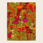Mushrooms in the Forest Poster Gallery Image 4