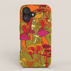 Mushrooms in the Forest iPhone Case Gallery Image 1