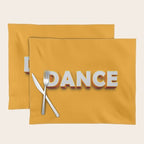 Dance 3D typography Placemat Gallery Image 1