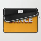 Dance 3D typography Laptop Sleeve Gallery Image 2