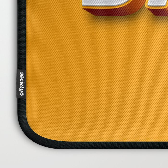Dance 3D typography Laptop Sleeve Gallery Image 3