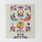 Hummingbirds Throw Blanket Gallery Image 2