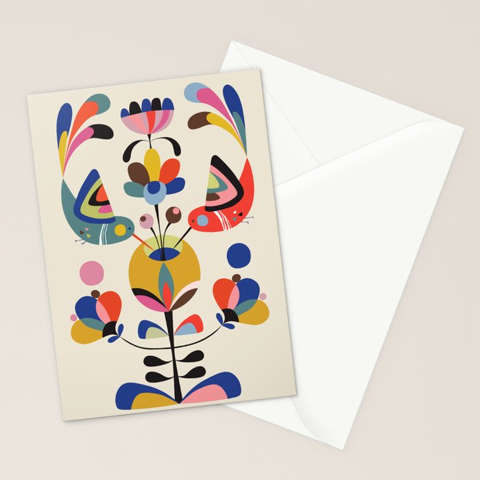 Hummingbirds Stationery Card Gallery Image 2