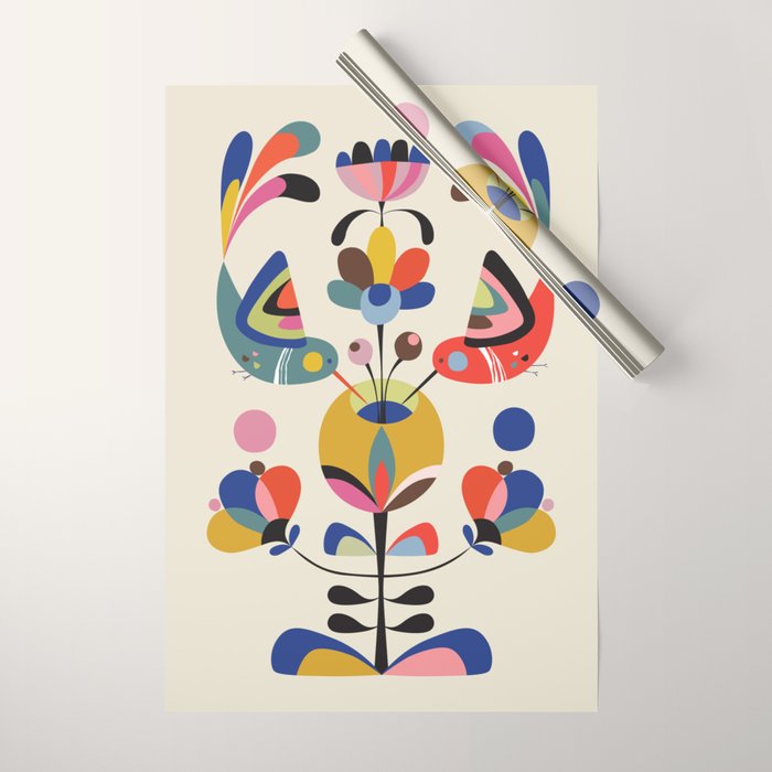 Hummingbirds Wrapping Paper Gallery Image 1