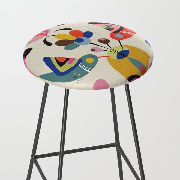 Hummingbirds Stool Gallery Image 2