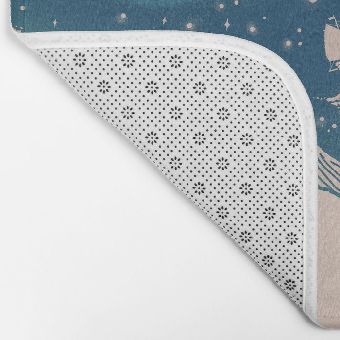 Home (A Whale from Home) Bath Mat Gallery Image 2
