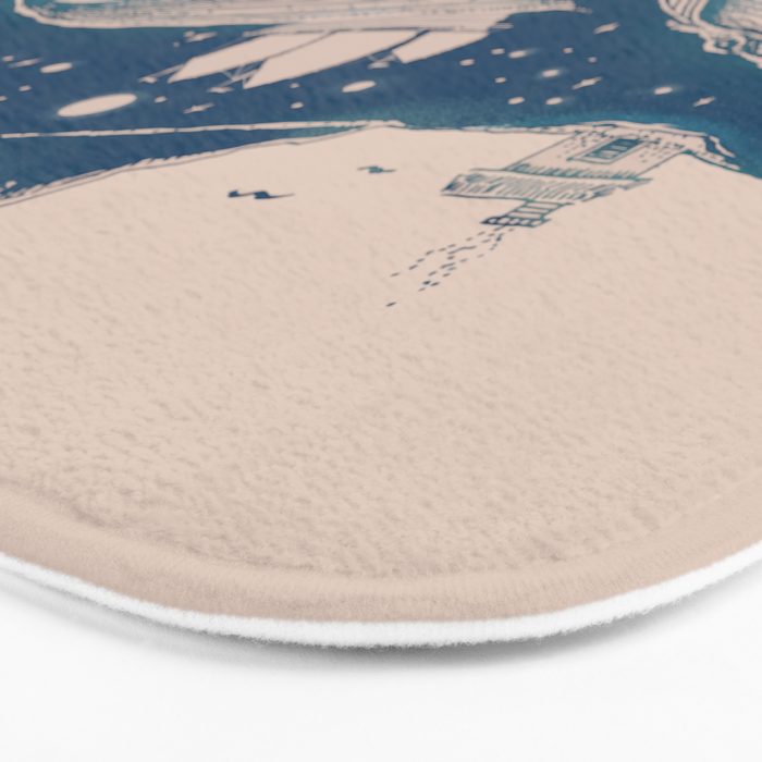 Home (A Whale from Home) Bath Mat Gallery Image 3