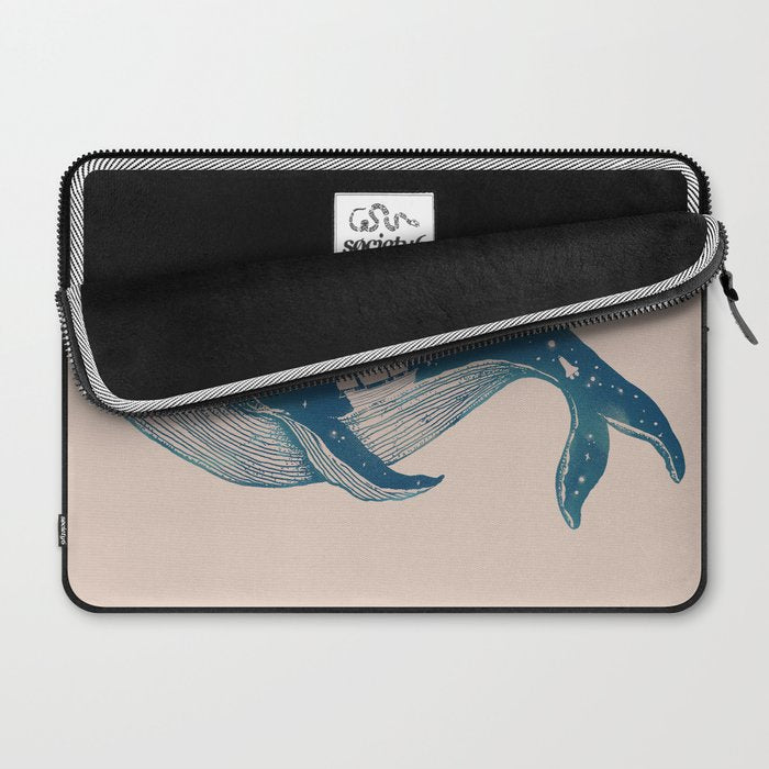 Home (A Whale from Home) Laptop Sleeve Gallery Image 2