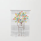 I bring flowers Wall Hanging Gallery Image 1