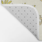 stay groovy rollerskate // retro surf art by surfy birdy Bath Mat Gallery Image 2