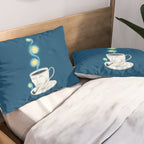 Starry starry coffee Pillow Sham Gallery Image 2