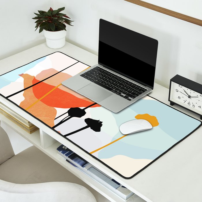 Poppy Desk Mat Gallery Image 2