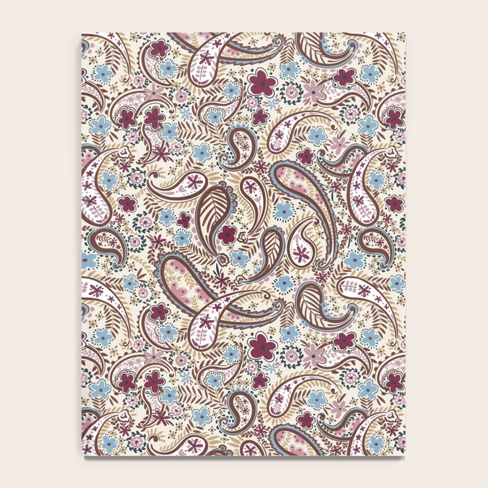 Whimsical Paisley Romance Notebook Gallery Image 4