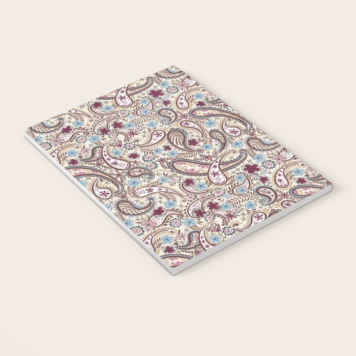 Whimsical Paisley Romance Notebook Gallery Image 3