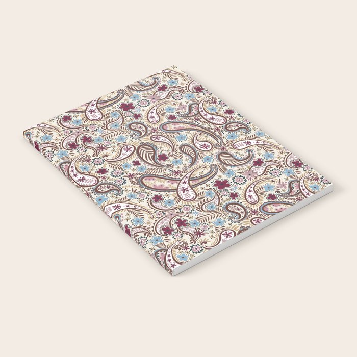 Whimsical Paisley Romance Notebook Gallery Image 2