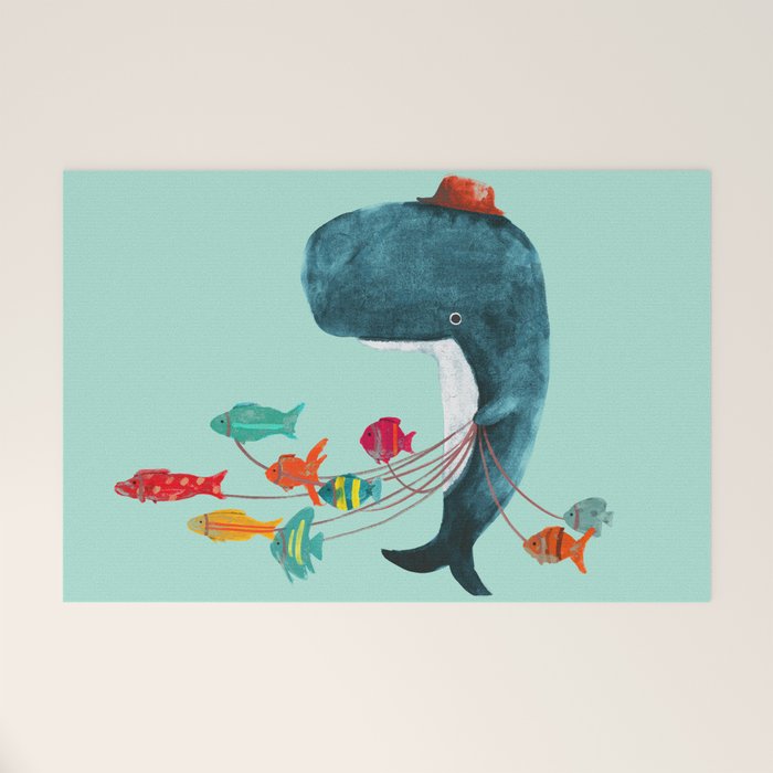My Pet Fish Welcome Mat Gallery Image 1