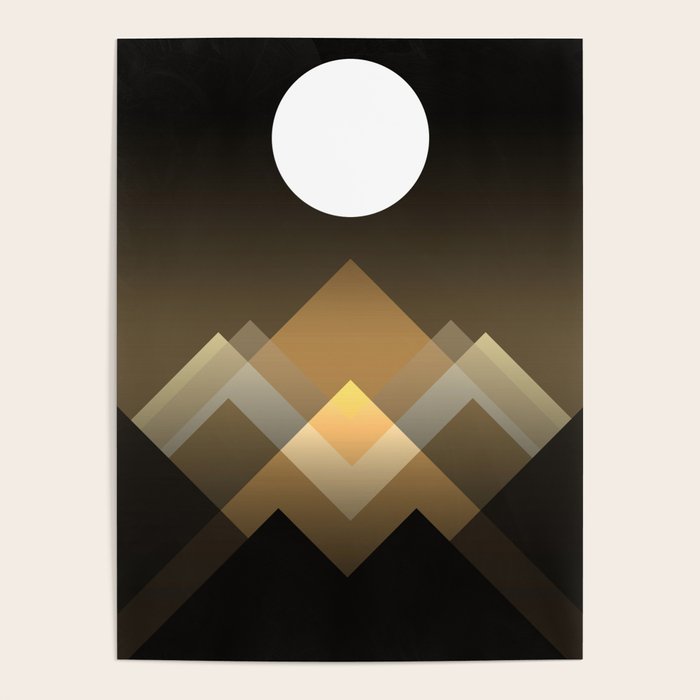 Path between hills Poster Gallery Image 4