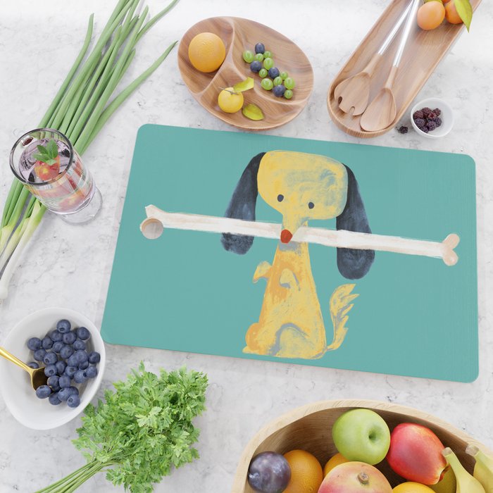 Lucky dog Cutting Board Gallery Image 2