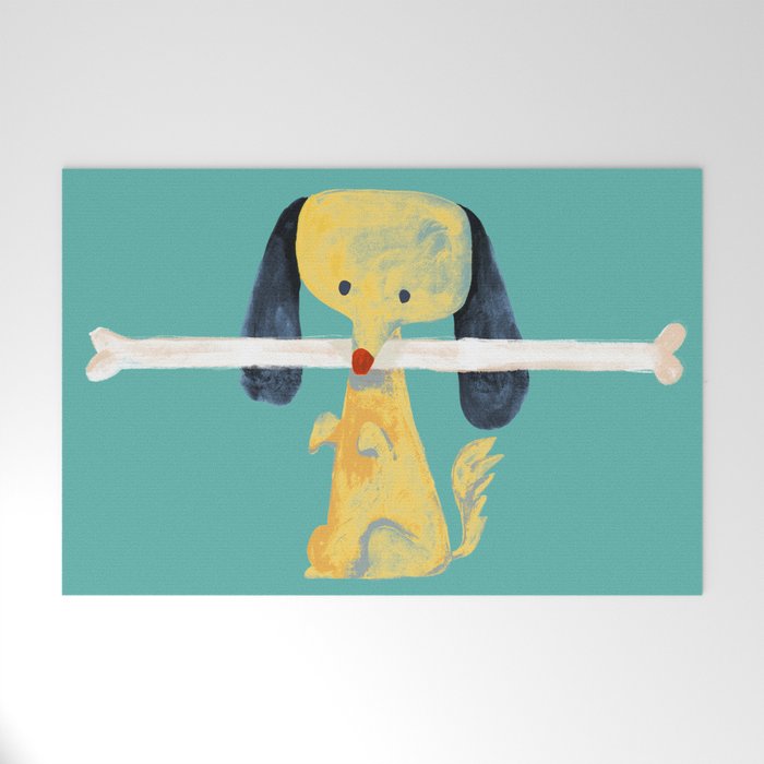 Lucky dog Welcome Mat Gallery Image 1