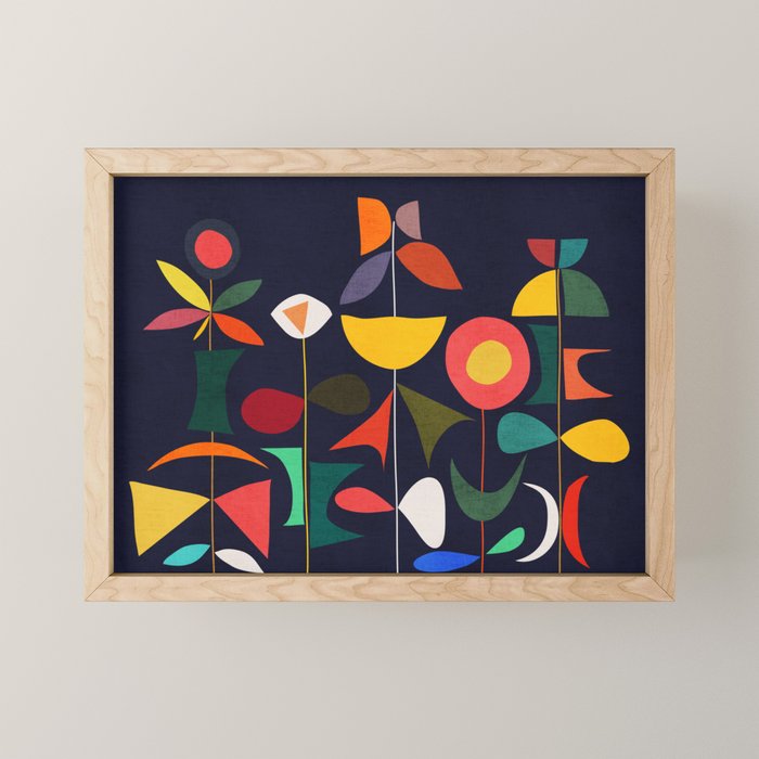 Klee's Garden Mini Art Print Gallery Image 1