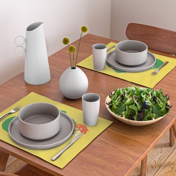 Dragon and Marshmallow Placemat Gallery Image 2