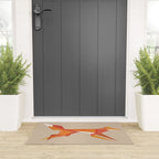 Fractal geometric fox Welcome Mat Gallery Image 3