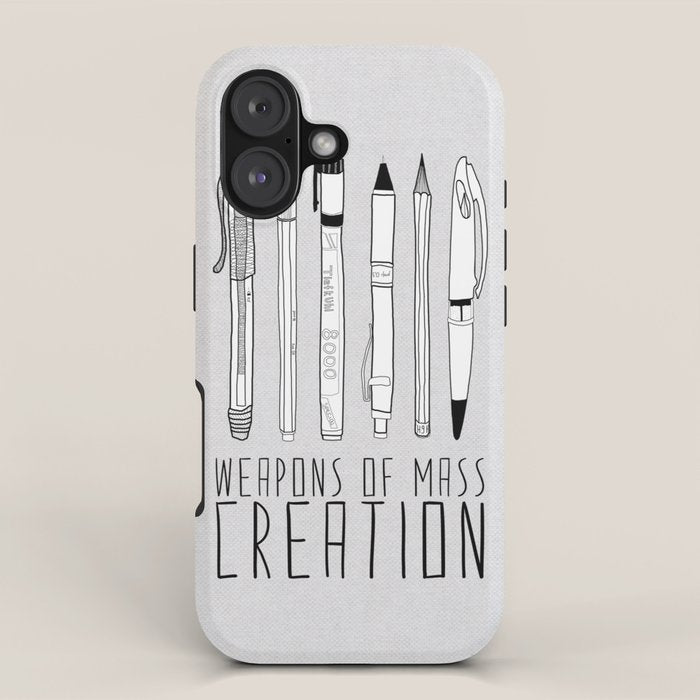 weapons of mass creation iPhone Case Gallery Image 1