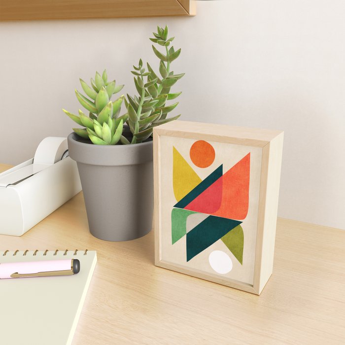 Reflection (of time and space) Mini Art Print Gallery Image 2