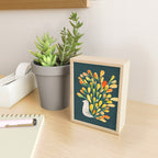 Watercolor Peacock Mini Art Print Gallery Image 2