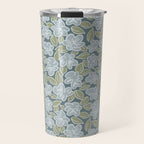 Coastal Blue Flowers Travel Mug Gallery Image 1