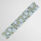 Coastal Blue Flowers Table Runner Gallery Image 3