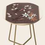 Floral Mocha 3 Side Table Gallery Image 2