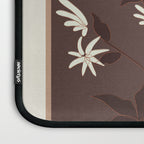 Floral Mocha 3 Laptop Sleeve Gallery Image 3
