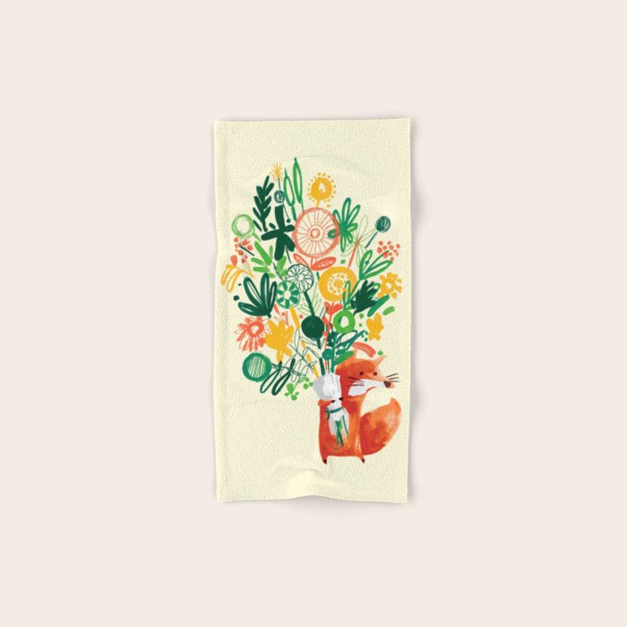 Flower Delivery Bath Towel Gallery Image 1
