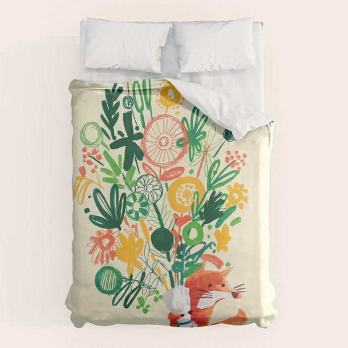Flower Delivery Duvet Cover Gallery Image 1