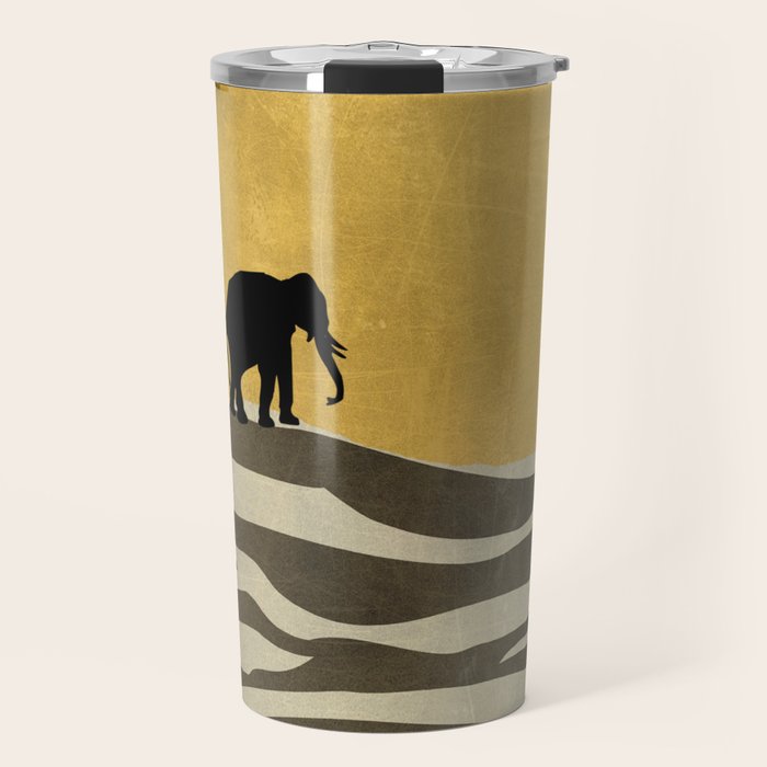 African Sunset Travel Mug Gallery Image 1