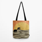 African Sunset Tote Bag Gallery Image 2