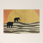African Sunset Welcome Mat Gallery Image 1