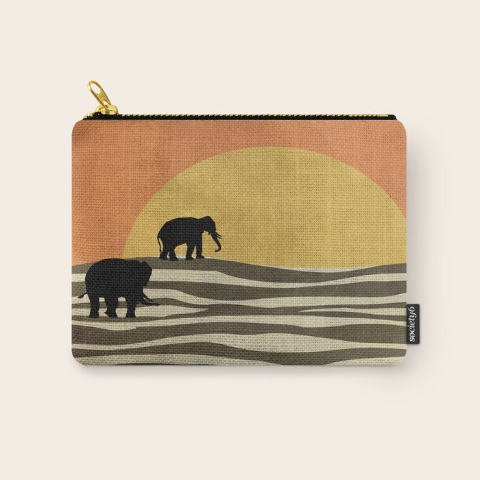 African Sunset Carry All Pouch Gallery Image 1