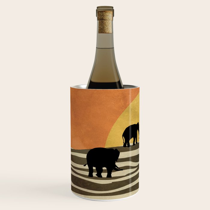 African Sunset Wine Chiller Gallery Image 2