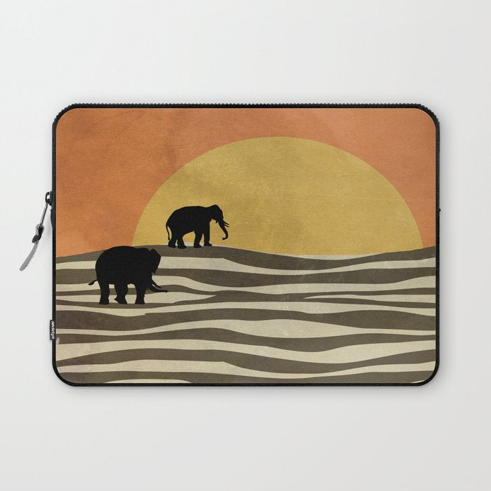 African Sunset Laptop Sleeve Gallery Image 1