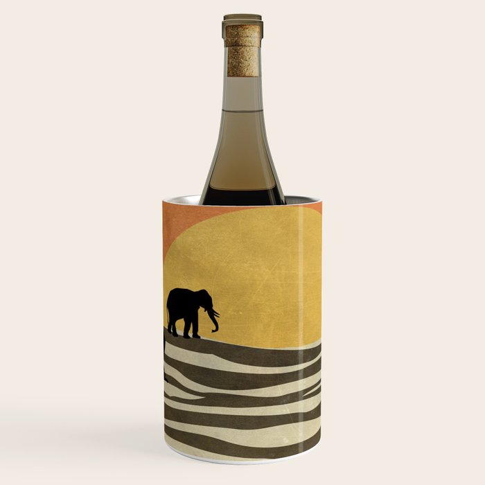 African Sunset Wine Chiller Gallery Image 1