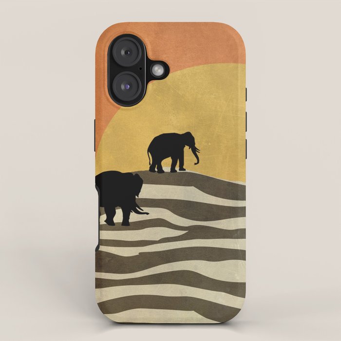 African Sunset iPhone Case Gallery Image 1