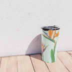 bird of paradise flower painting Travel Mug Gallery Image 4