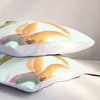 bird of paradise flower painting Pillow Sham Gallery Image 3
