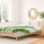 bird of paradise flower painting Duvet Cover Gallery Image 2
