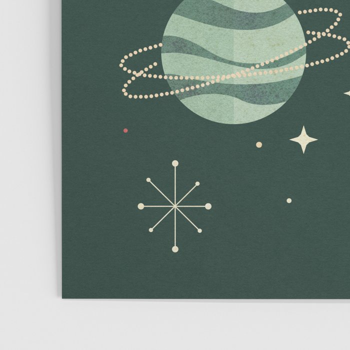 Joy to the Universe (on Green) Poster Gallery Image 3